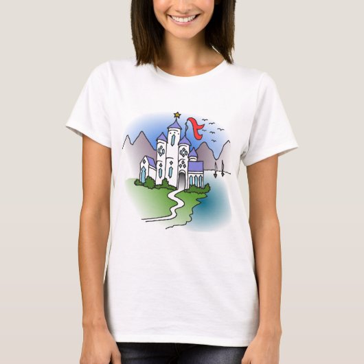 Magisch Castle T-shirt (Voorkant)