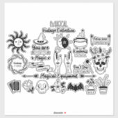 Magisch  Collectie Sticker (Vel)