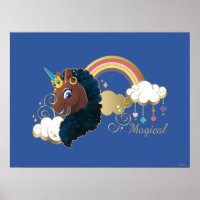 Magisch de Eenhoorn Regenboog & Wolken Ontwerp