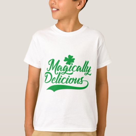Magisch Delicious St. Patrick's Day T-shirt (Voorkant)