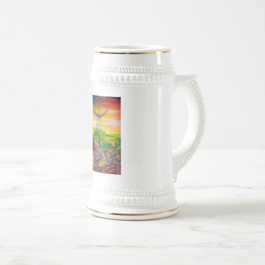 MAGISCH DUEL TUSSEN BRADAMANT EN NEGROMANCER BIERPUL (Voorkant rechts)