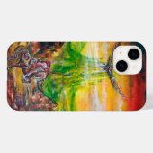 MAGISCH DUEL TUSSEN BRADAMANT EN NEGROMANCER Case-Mate iPhone CASE (Achterkant (horizontaal))