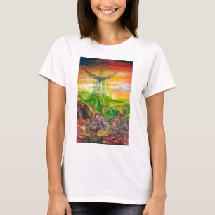 MAGISCH DUEL TUSSEN BRADAMANT EN NEGROMANCER T-SHIRT