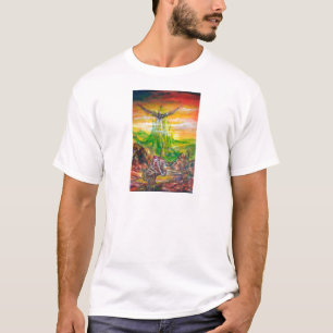 MAGISCH DUEL TUSSEN BRADAMANT EN NEGROMANCER T-SHIRT