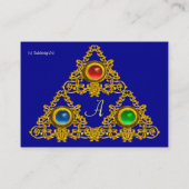 MAGISCH ELFIEK TALISMAN MONOGRAM VISITEKAARTJE (Achterkant)