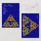 MAGISCH ELFIEK TALISMAN MONOGRAM VISITEKAARTJE (Voorkant / Achterkant)