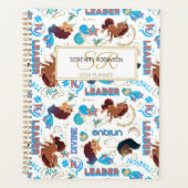 Magisch Empowerend Patroon van de Afro-Eenhoorn Planner (Voorkant)