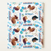 Magisch Empowerend Patroon van de Afro-Eenhoorn Planner (Achterkant)