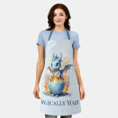 Magisch gemaakt Frostfire Hatchling Cooking Schort (Gedragen)