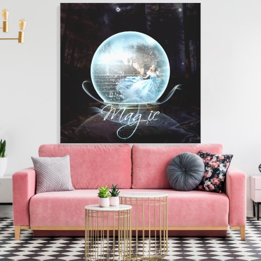 Magisch - Gewatteerd Canvas (Insitu (Woonkamer))