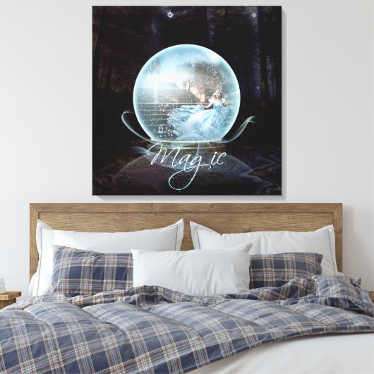 Magisch - Gewatteerd Canvas (Insitu (Slaapkamer))