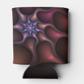 Magisch glanzend Abstract Gestreept Kleurrijke Fra Blikjeskoeler (Achterkant)