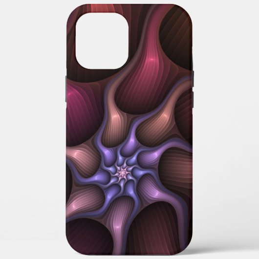 Magisch glanzend Abstract Gestreept Kleurrijke Fra Case-Mate iPhone Case (Achterkant)