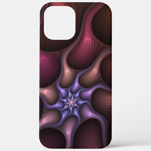 Magisch glanzend Abstract Gestreept Kleurrijke Fra Case-Mate iPhone Case (Achterkant)