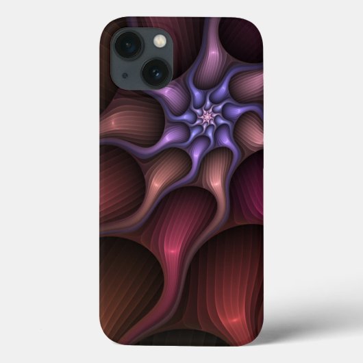 Magisch glanzend Abstract Gestreept Kleurrijke Fra Case-Mate iPhone Case (Achterkant)