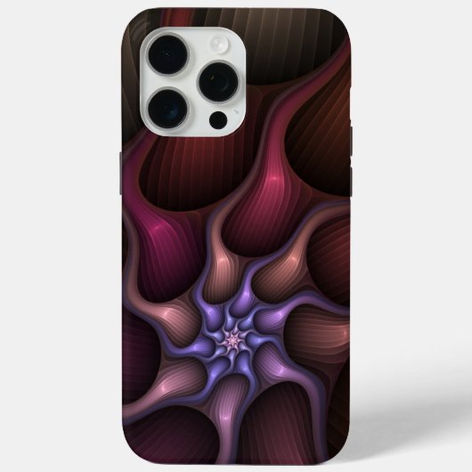 Magisch glanzend Abstract Gestreept Kleurrijke Fra Case-Mate iPhone Case (Achterkant)