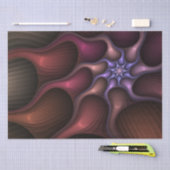 Magisch glanzend Abstract Gestreept Kleurrijke Fra Tissuepapier (Craft)