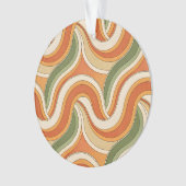 magisch golfpatroon ornament (voorkant)