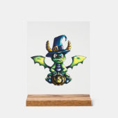 Magisch Halloween Dragon Design Acryl Bord (Voorkant)