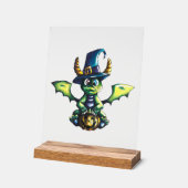 Magisch Halloween Dragon Design Acryl Bord (Hoek)