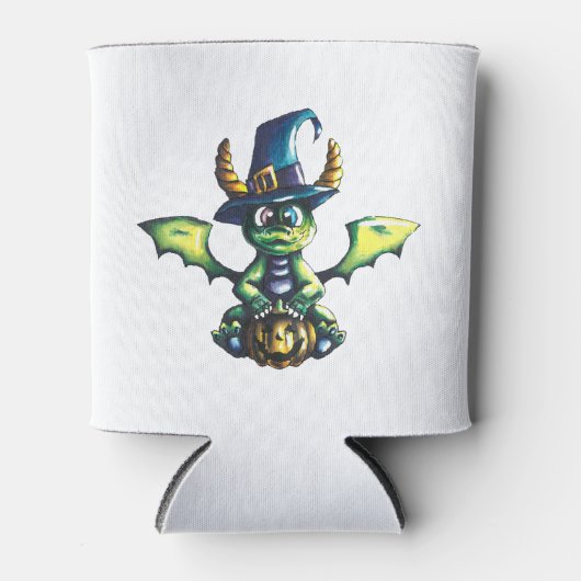 Magisch Halloween Dragon Design Blikjeskoeler (Voorkant)