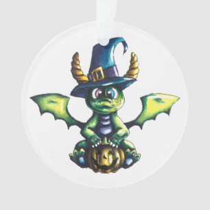 Magisch Halloween Dragon Design Ornament