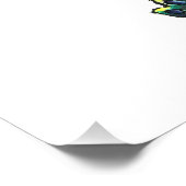 Magisch Halloween Dragon Design Perfect Poster (Hoek)