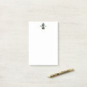 Magisch Halloween Dragon Design Post-it® Notes (Op bureau)