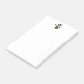 Magisch Halloween Dragon Design Post-it® Notes (Schuin)
