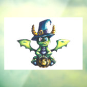 Magisch Halloween Dragon Design Raamsticker (Vel 3)