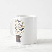 Magisch Halloween Pet barsten Koffiemok (Voorkant links)