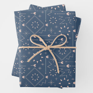 Magisch Hartpatroon Inpakpapier Vel