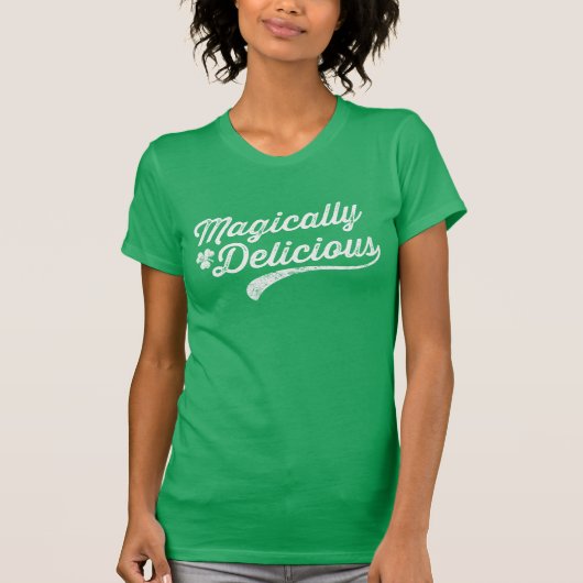 Magisch heerlijk groen T-shirt (Voorkant)