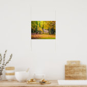 Magisch herfstbos poster (Keuken)