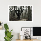 Magisch hout poster (Thuiskantoor)