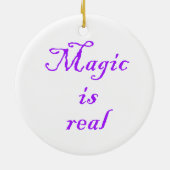 Magisch is een ornament met een echte cirkel (Achterkant)