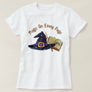 Magisch is op elke pagina t-shirt