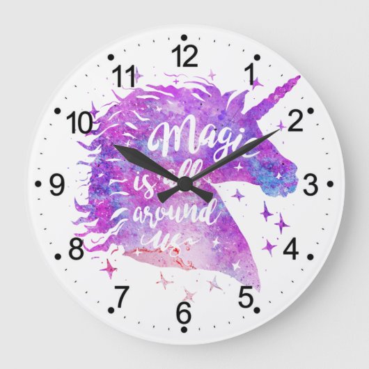 Magisch is overal om ons heen - Kies achtergrondkl Grote Klok (Voorkant)
