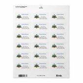 Magisch Kasteel Etiket (Full Sheet)