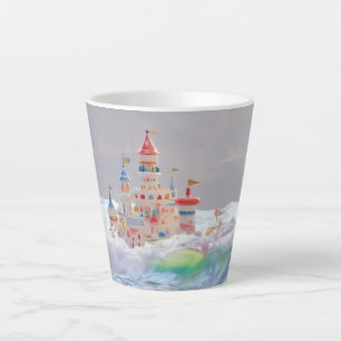 Magisch Kasteel in de Golven Latte Mok