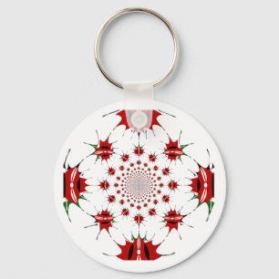 Magisch Kenia: Kaleidoscoop Cultuur identiteit 🇰� Sleutelhanger