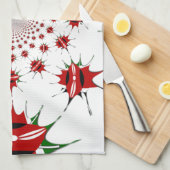 Magisch Kenia: Kaleidoscoop Cultuur identiteit 🇰� Theedoek (Quarter Fold)