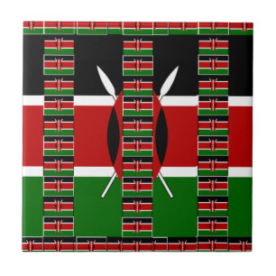 🇰🇪 Magisch Kenia: Lijst van Eenheid en Trots Tegeltje