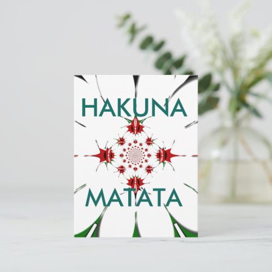 Magisch Kenia: Omarm cultuur Kaleidoscoop 🇰🇪. Briefkaart (Staand voorkant)