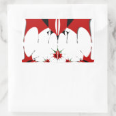 Magisch Kenia: Symmetrie van erfgoed Moderniteit � Rechthoekige Sticker (Tas)