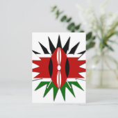 Magisch Kenia: Vier Wereld Toerisme Dag 🇰🇪 Briefkaart (Staand voorkant)