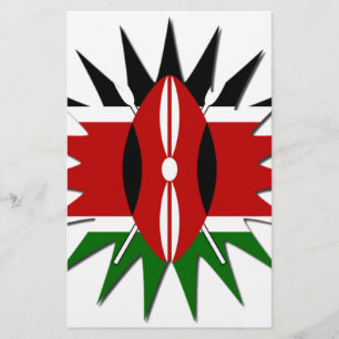 Magisch Kenia: Vier Wereld Toerisme Dag 🇰🇪 Briefpapier