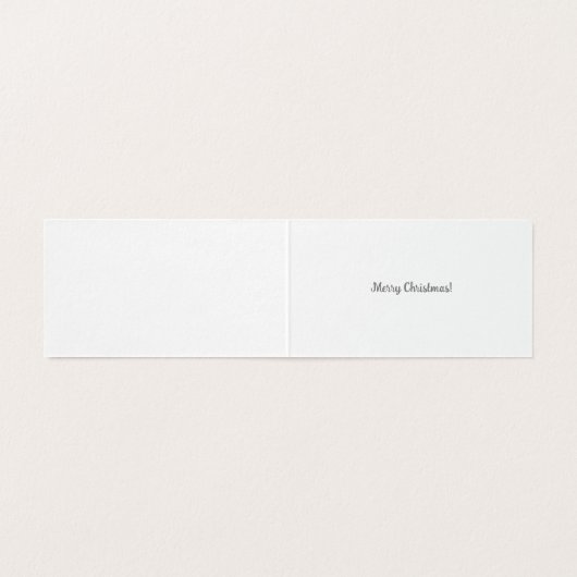 Magisch kerstdorp kaart (Binnenkant ongevouwen)