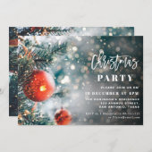 Magisch kerstscript kerstfeest kaart (Voorkant / Achterkant)