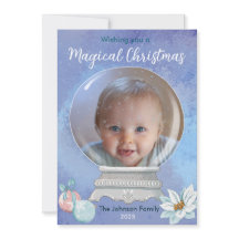Magisch kerstsneeuw Wereldbol